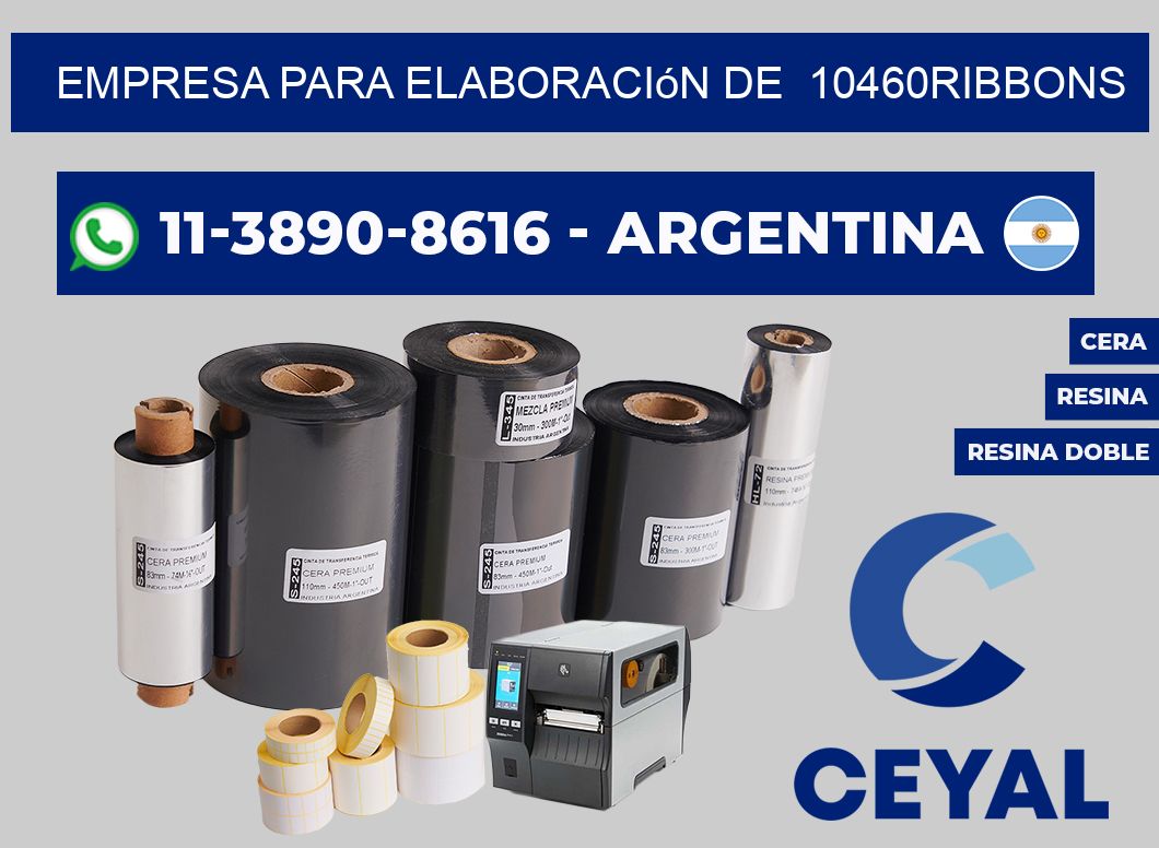 empresa para elaboración de 10460ribbons