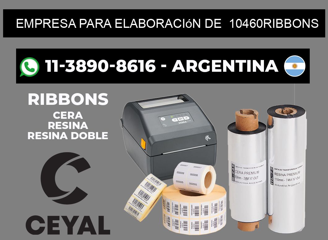 empresa para elaboración de 10460ribbons