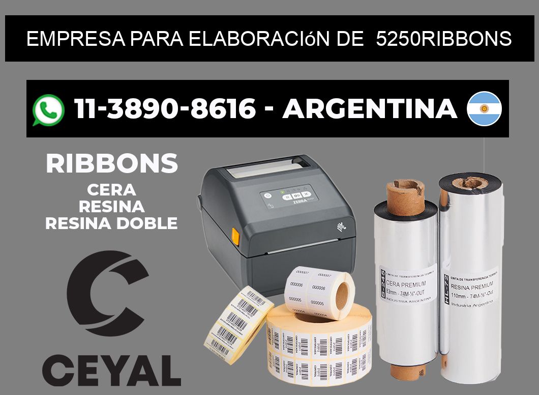 empresa para elaboración de 5250ribbons
