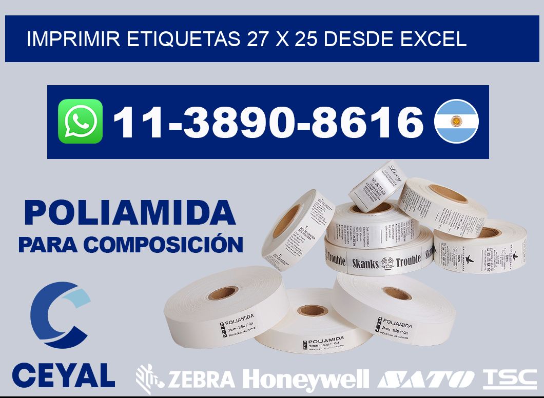 imprimir etiquetas 27 x 25 desde excel