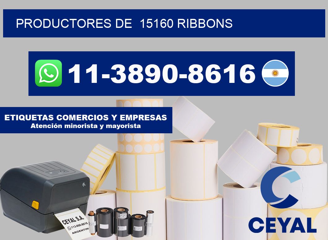 productores de  15160 ribbons