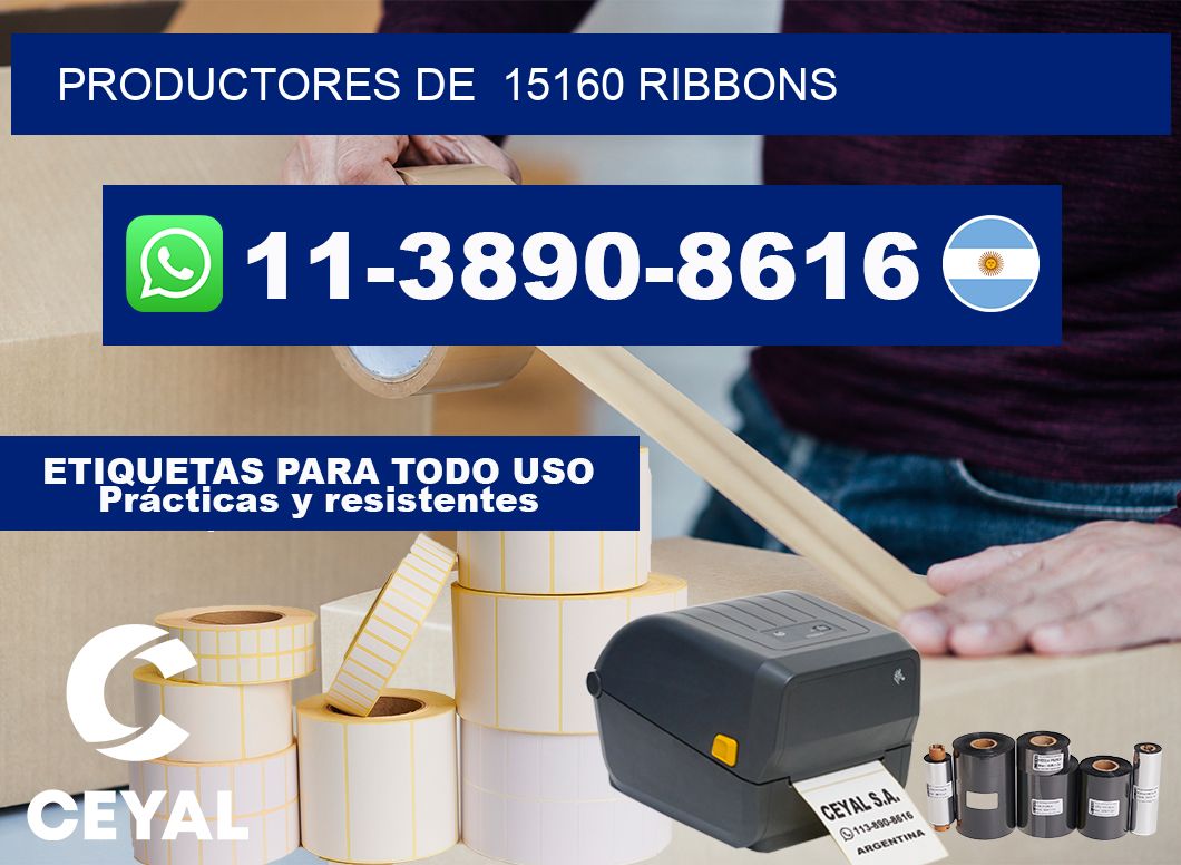 productores de 15160 ribbons