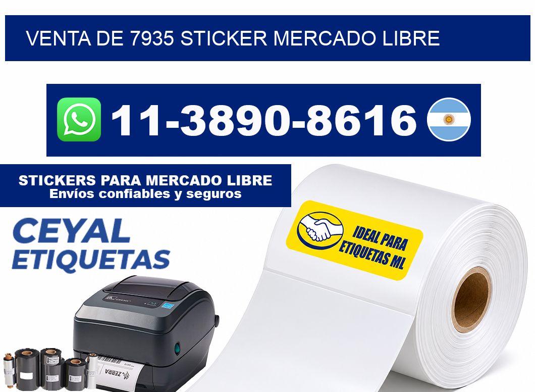 venta de 7935 sticker mercado libre