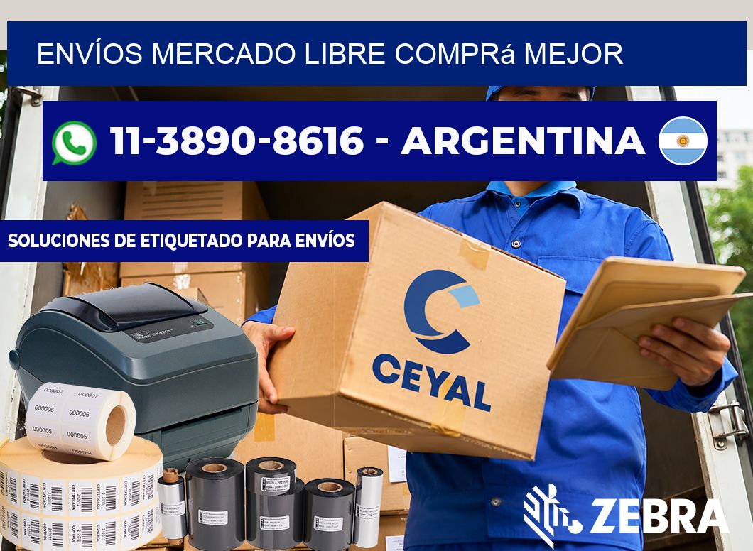ENVÍOS MERCADO LIBRE Comprá mejor