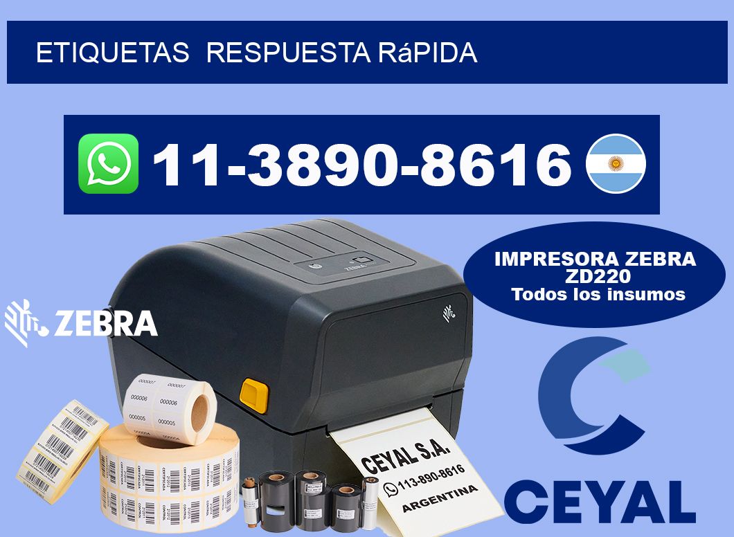 ETIQUETAS  Respuesta rápida