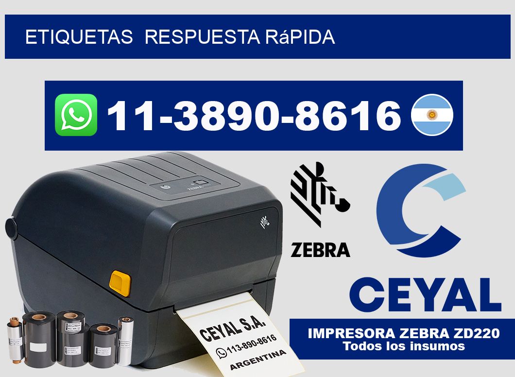 ETIQUETAS  Respuesta rápida