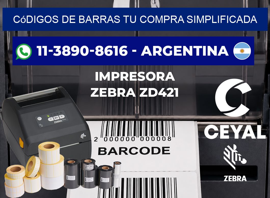 códigos de barras Tu compra simplificada
