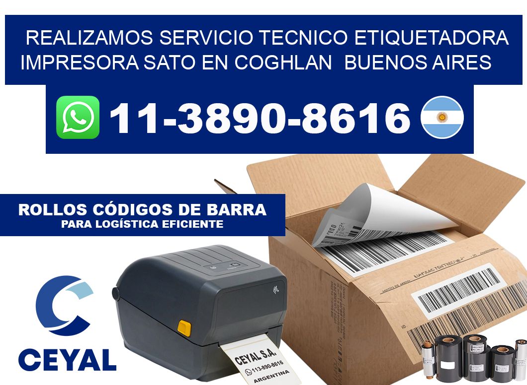 realizamos servicio tecnico etiquetadora impresora Sato en Coghlan Buenos Aires
