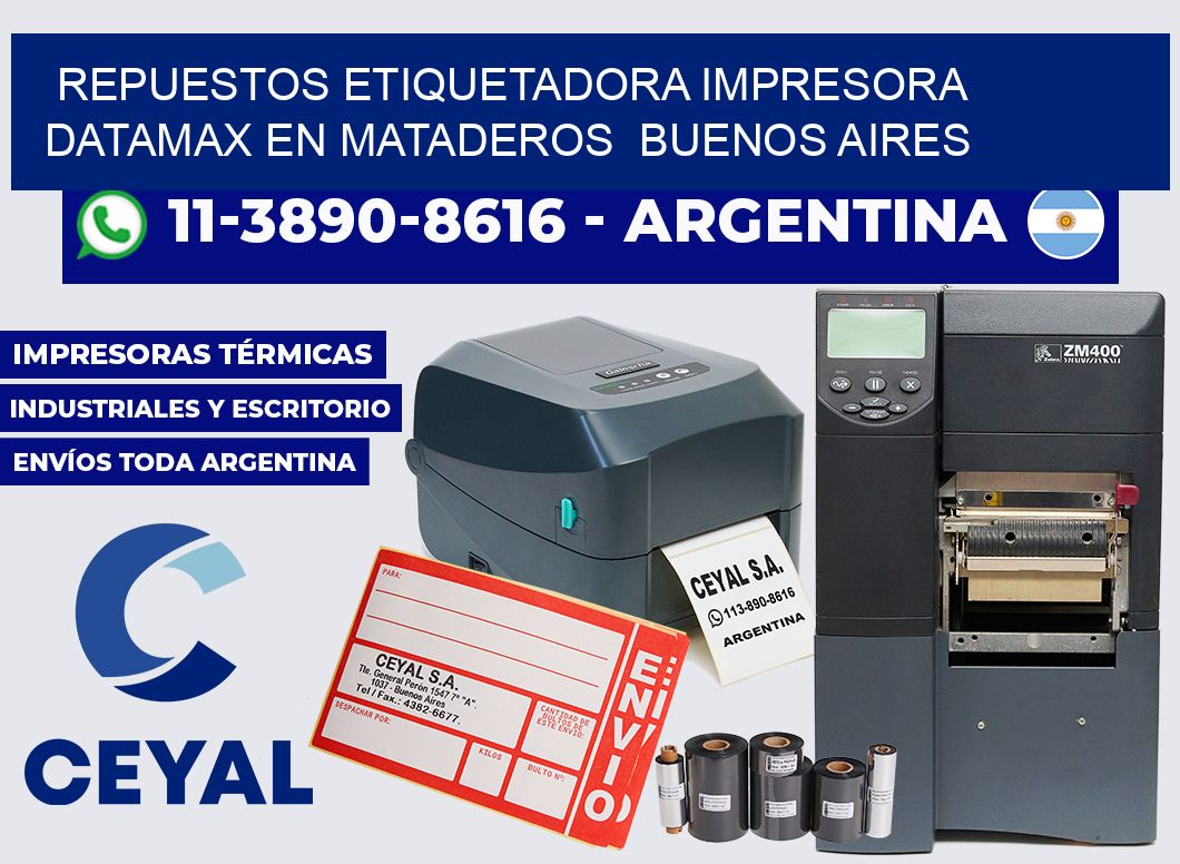 repuestos etiquetadora impresora Datamax en Mataderos  Buenos Aires