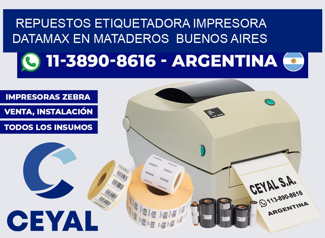 repuestos etiquetadora impresora Datamax en Mataderos  Buenos Aires