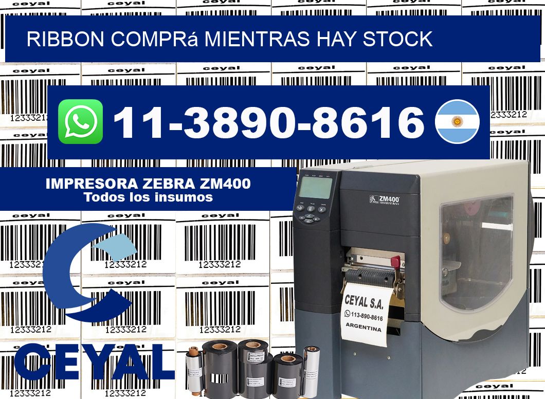 ribbon Comprá mientras hay stock