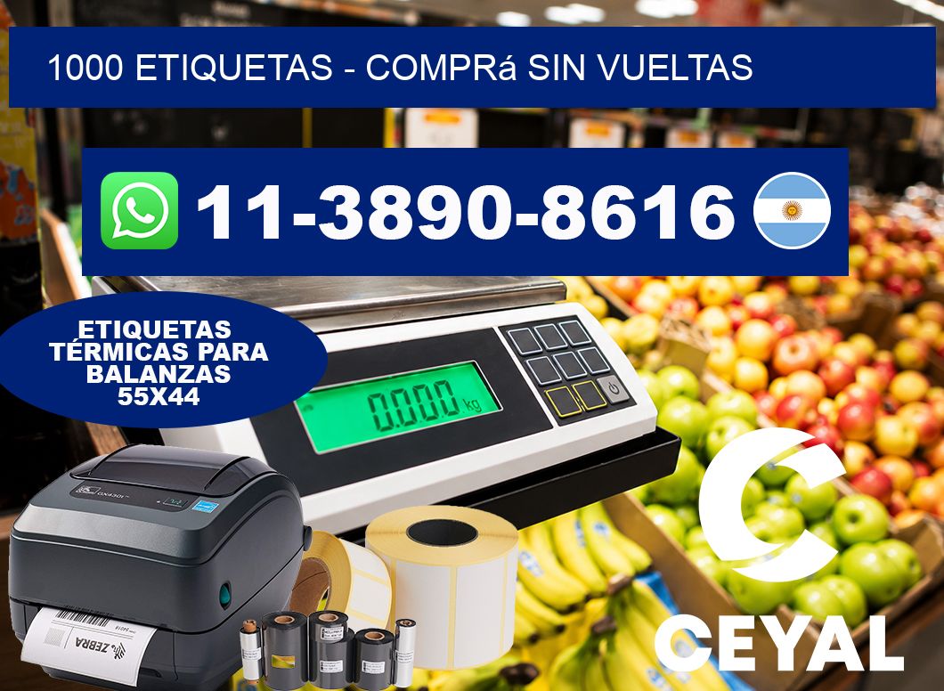 1000 ETIQUETAS – Comprá sin vueltas