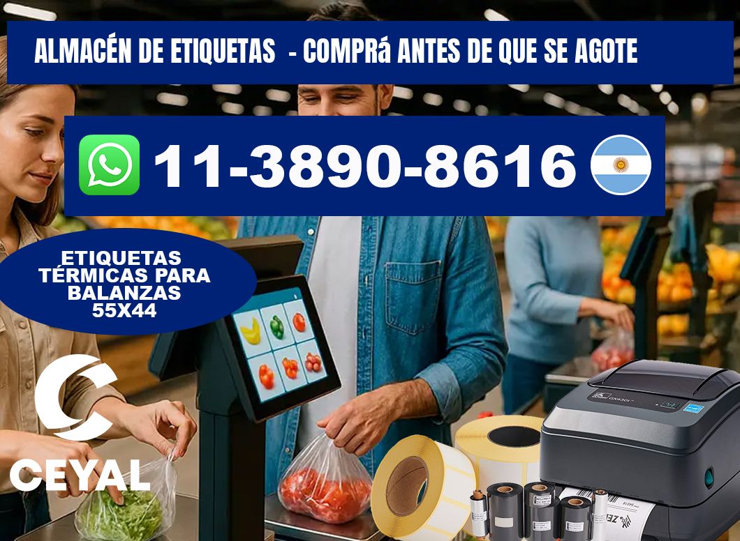 ALMACÉN DE ETIQUETAS - Comprá antes de que se agote