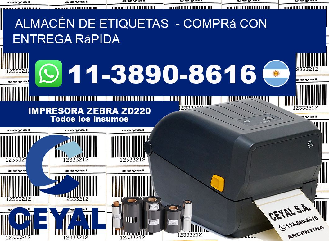 ALMACÉN DE ETIQUETAS  - Comprá con entrega rápida