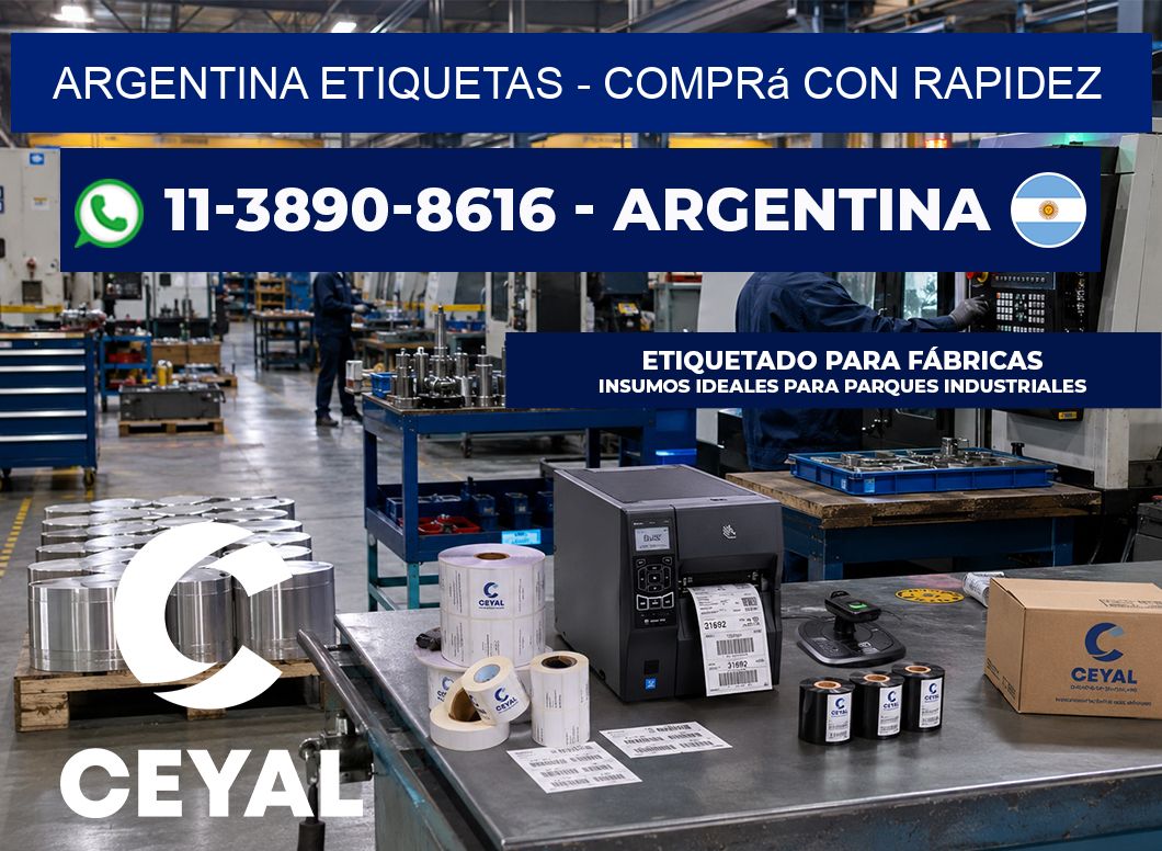 ARGENTINA ETIQUETAS - Comprá con rapidez