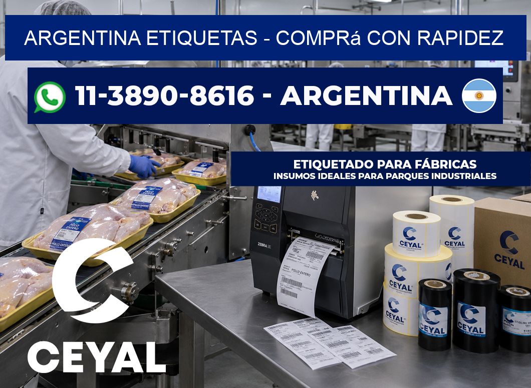 ARGENTINA ETIQUETAS - Comprá con rapidez