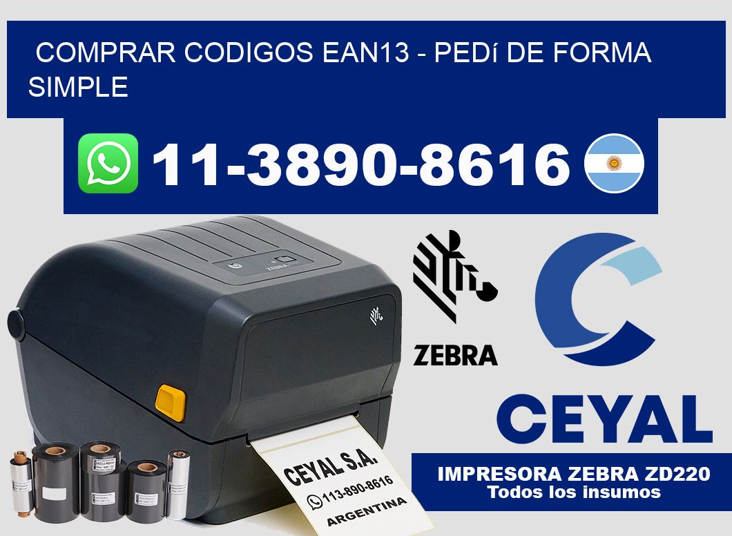 COMPRAR CODIGOS EAN13 – Pedí de forma simple
