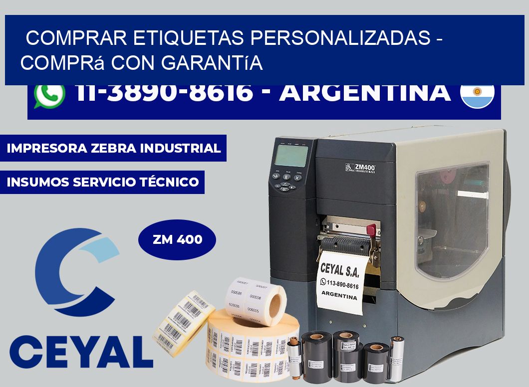 COMPRAR ETIQUETAS PERSONALIZADAS - Comprá con garantía