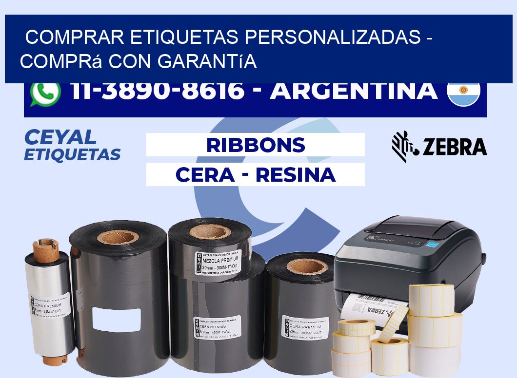 COMPRAR ETIQUETAS PERSONALIZADAS - Comprá con garantía