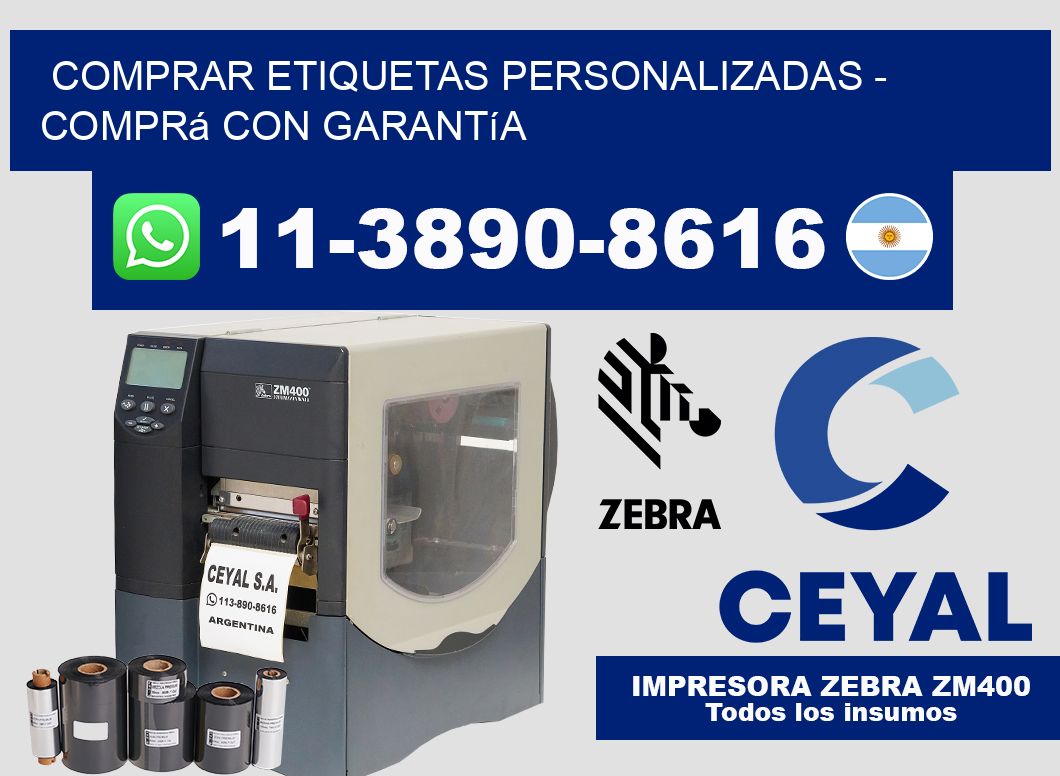 COMPRAR ETIQUETAS PERSONALIZADAS - Comprá con garantía