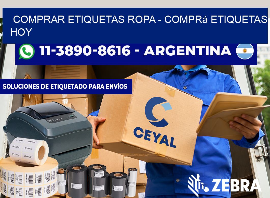 COMPRAR ETIQUETAS ROPA – Comprá etiquetas hoy