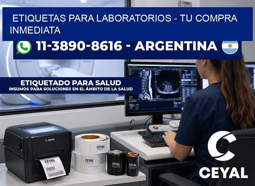ETIQUETAS PARA LABORATORIOS - Tu compra inmediata