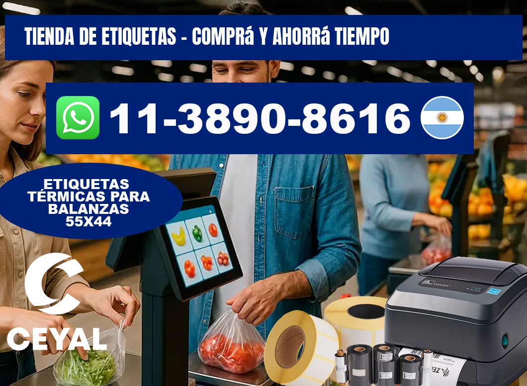 TIENDA DE ETIQUETAS - Comprá y ahorrá tiempo