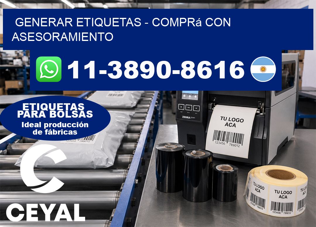 GENERAR ETIQUETAS – Comprá con asesoramiento
