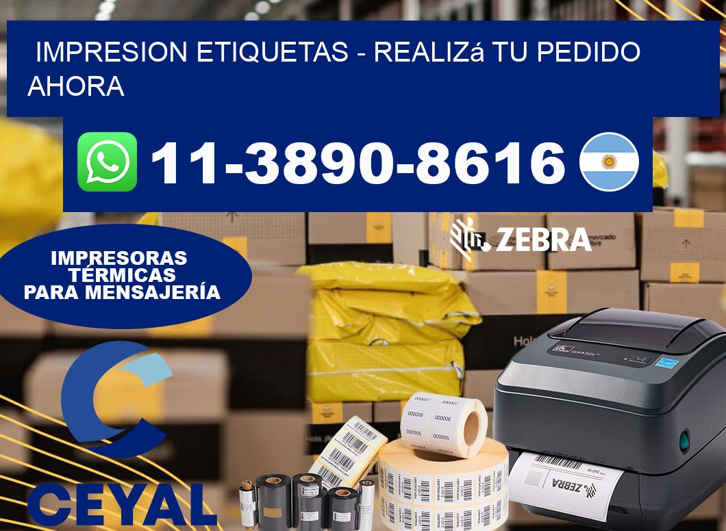 IMPRESION ETIQUETAS – Realizá tu pedido ahora