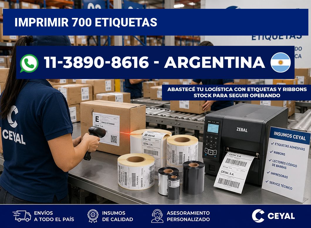 IMPRIMIR 700 ETIQUETAS