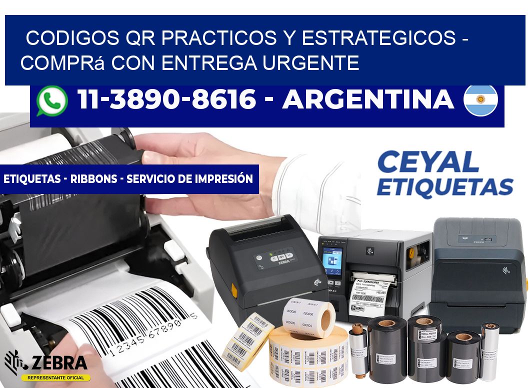 CODIGOS QR PRACTICOS Y ESTRATEGICOS - Comprá con entrega urgente