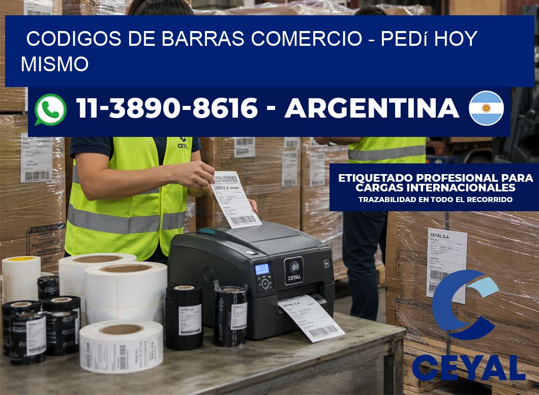 Codigos de barras comercio - Pedí hoy mismo