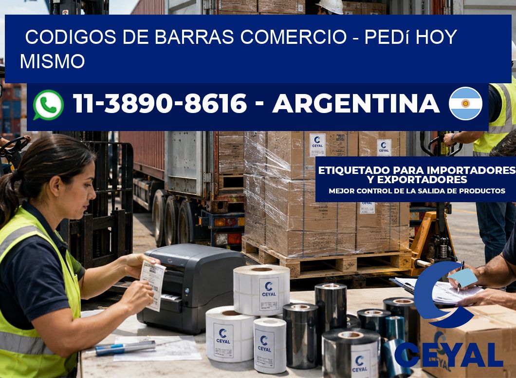 Codigos de barras comercio – Pedí hoy mismo