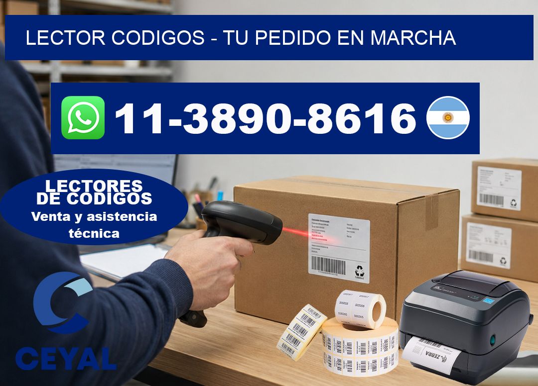 LECTOR CODIGOS - Tu pedido en marcha