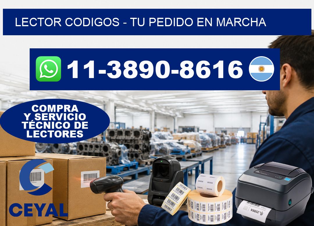 LECTOR CODIGOS - Tu pedido en marcha