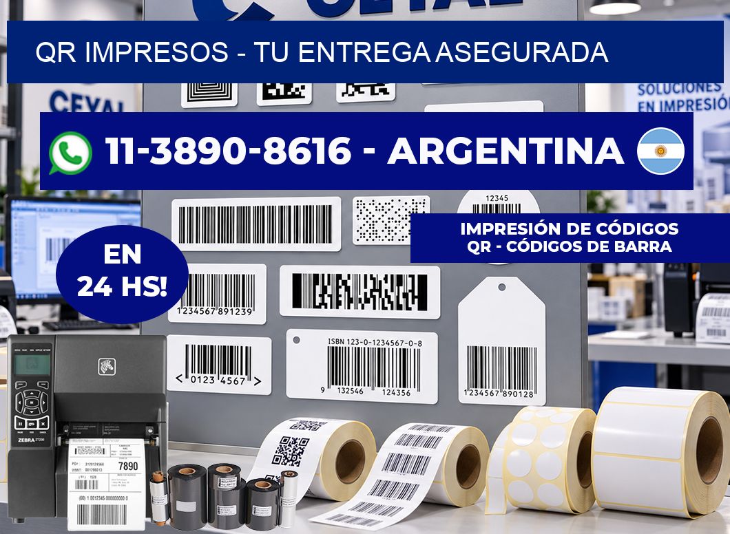 QR Impresos – Tu entrega asegurada