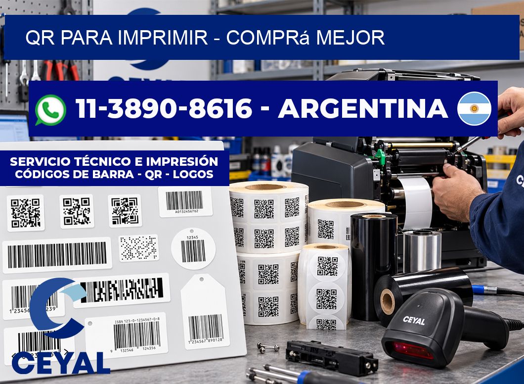 QR para Imprimir - Comprá mejor