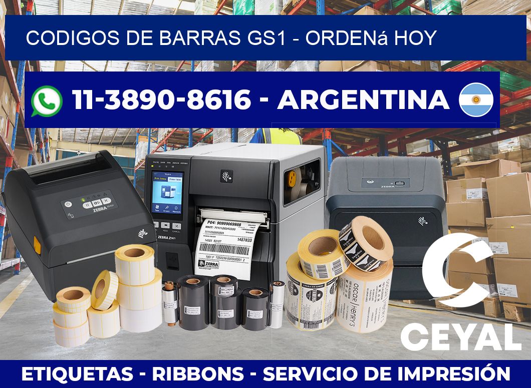codigos de barras gs1 - Ordená hoy