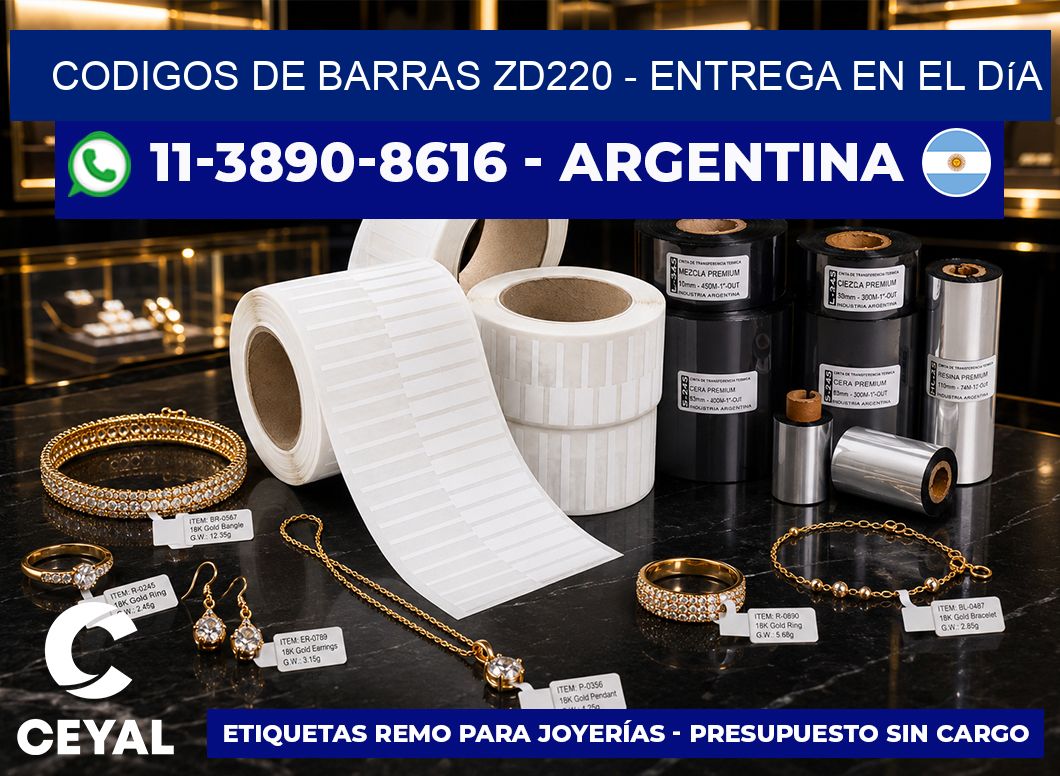 codigos de barras zd220 - Entrega en el día