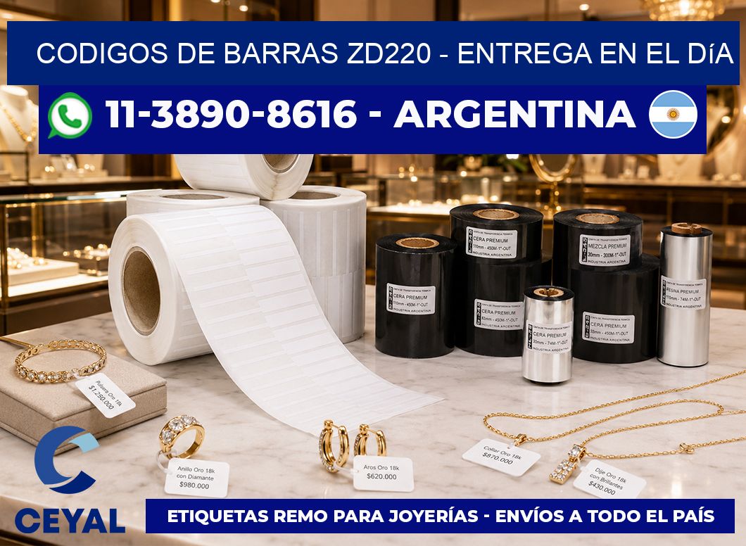 codigos de barras zd220 – Entrega en el día