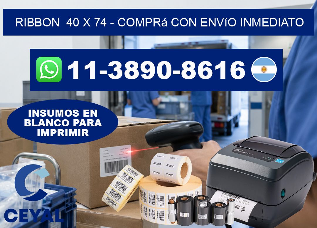 ribbon  40 x 74 - Comprá con envío inmediato