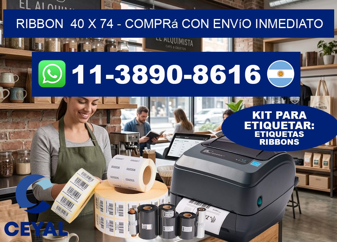 ribbon  40 x 74 - Comprá con envío inmediato
