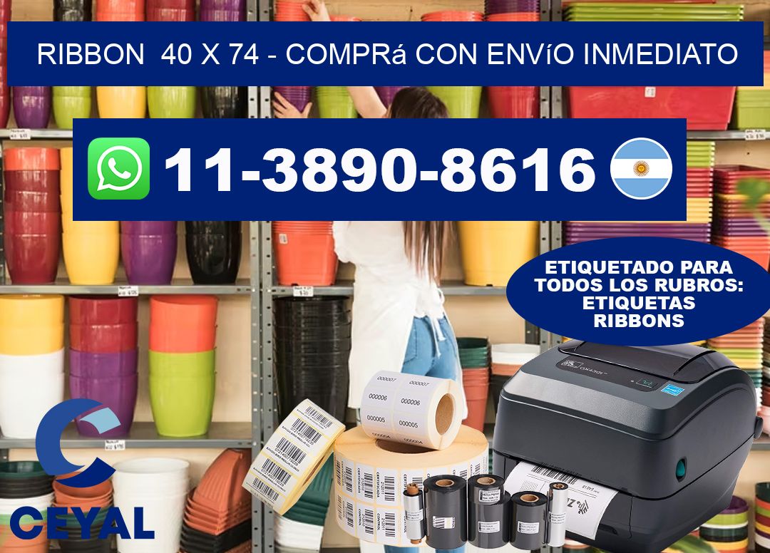 ribbon  40 x 74 – Comprá con envío inmediato