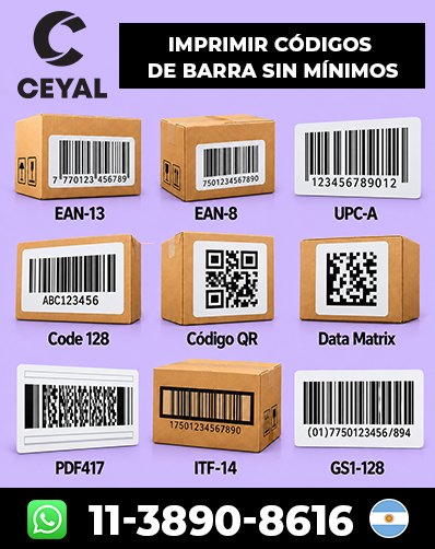 Etiquetas para Locales de Ropa Arg