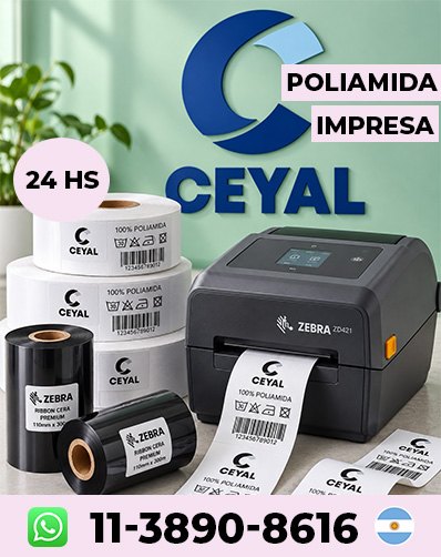 Etiquetas para Productos Textiles en Mercado Libre argentina