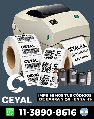 etiquetas para códigos ean13 argentina