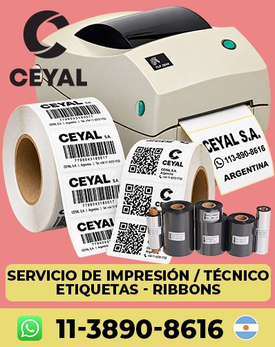 impresora de etiquetas satinadas Sato